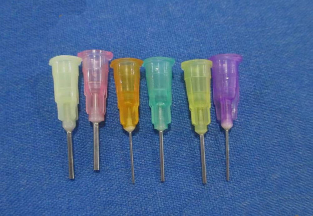 220/pk Plastic Dispenser Needle 11 Color Each Color 20 pcs