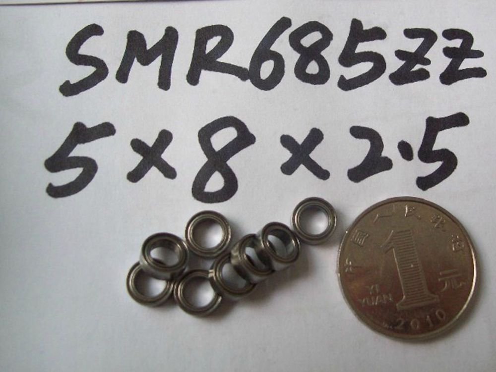 5*8*2.5mm SMR85ZZ shielded deep groove Thin-Section Radial stainless Bearing