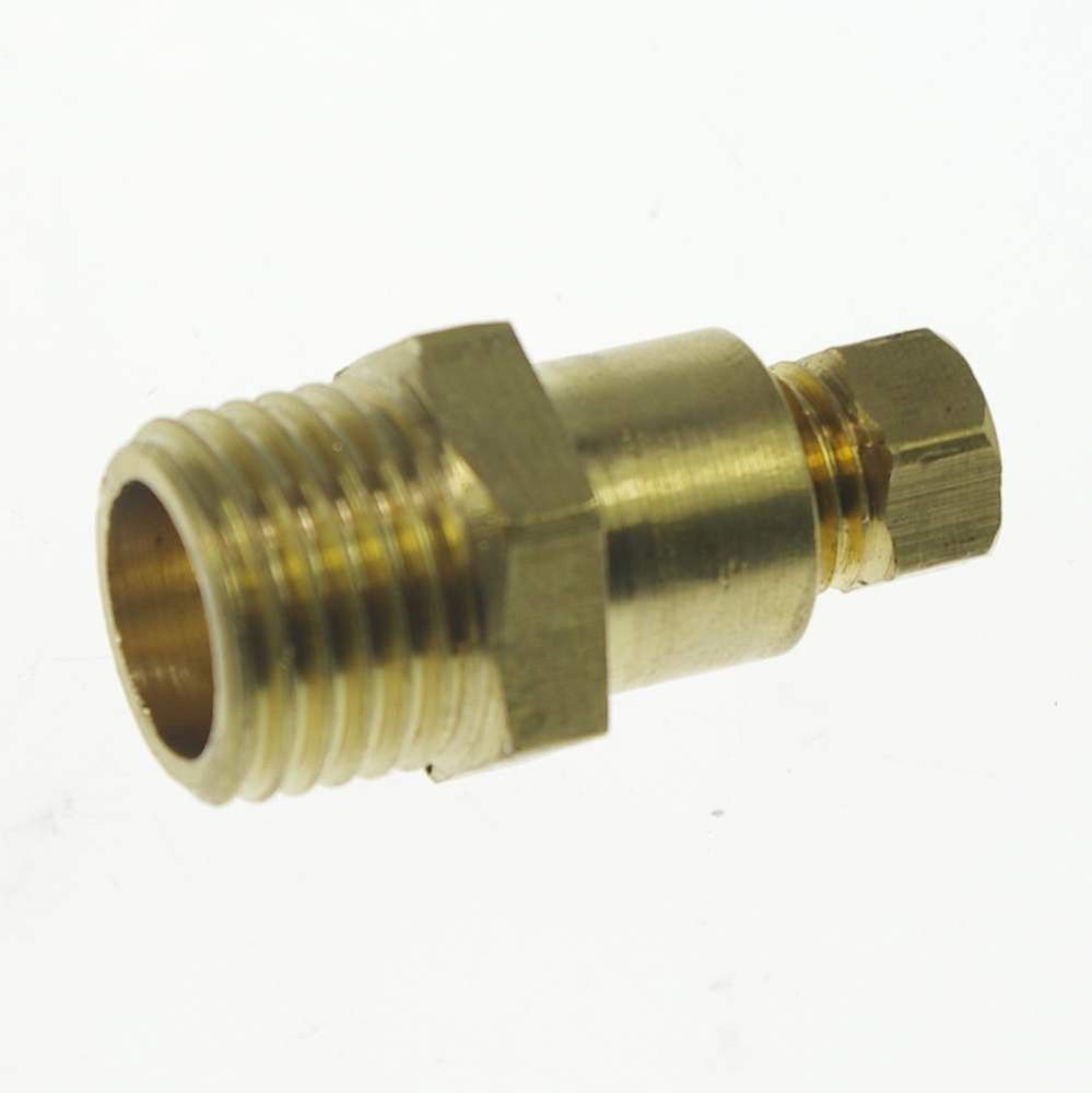 5PCS 1/4" Male 4mm Straight Brass Connector Machine Tool Oil Filter Canister