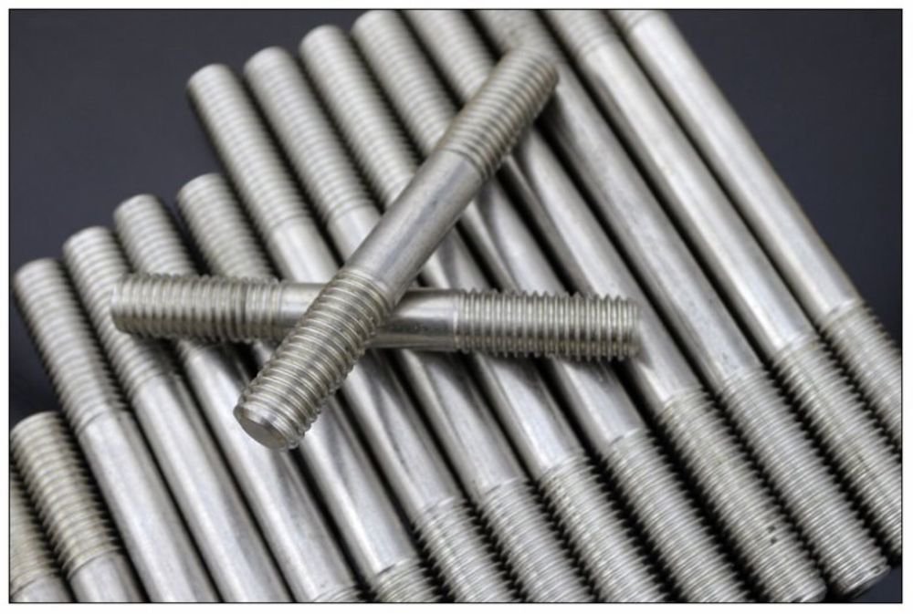 (10) Metric Thread M6*110 mm 304 Stainless Steel Studs Double thread