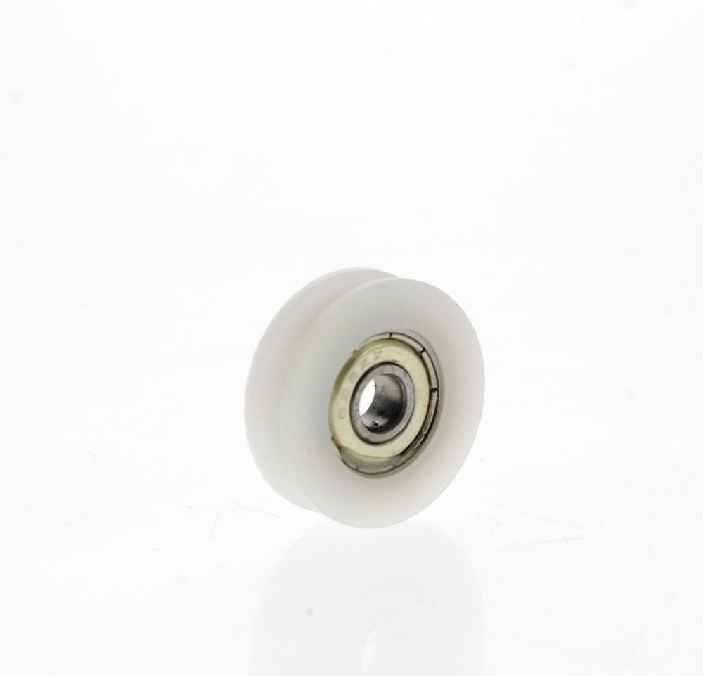 (10) 5*24*7.1mm 0524UU 6mm U Groove Guide Pulley Sealed Rail Ball Bearing