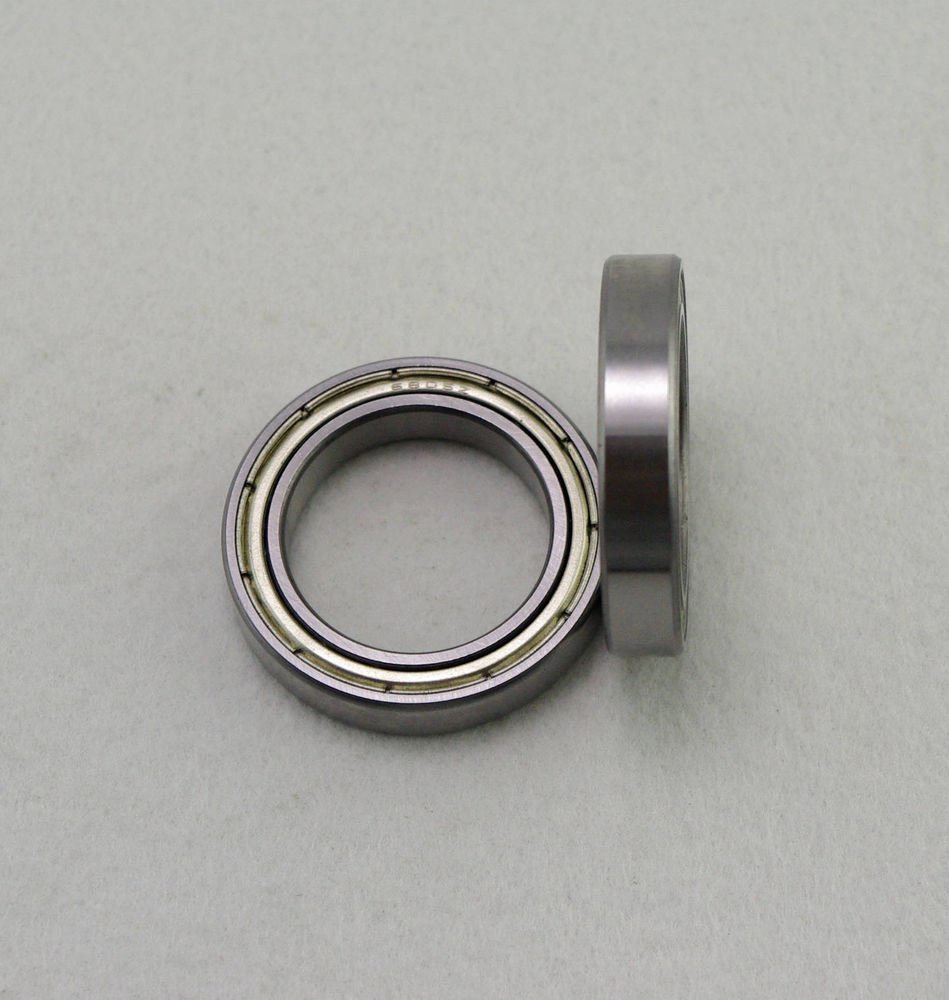 (10) 20 x 32 x 7mm 6804zz Shielded Deep Groove Ball Thin-Section Radial Bearing