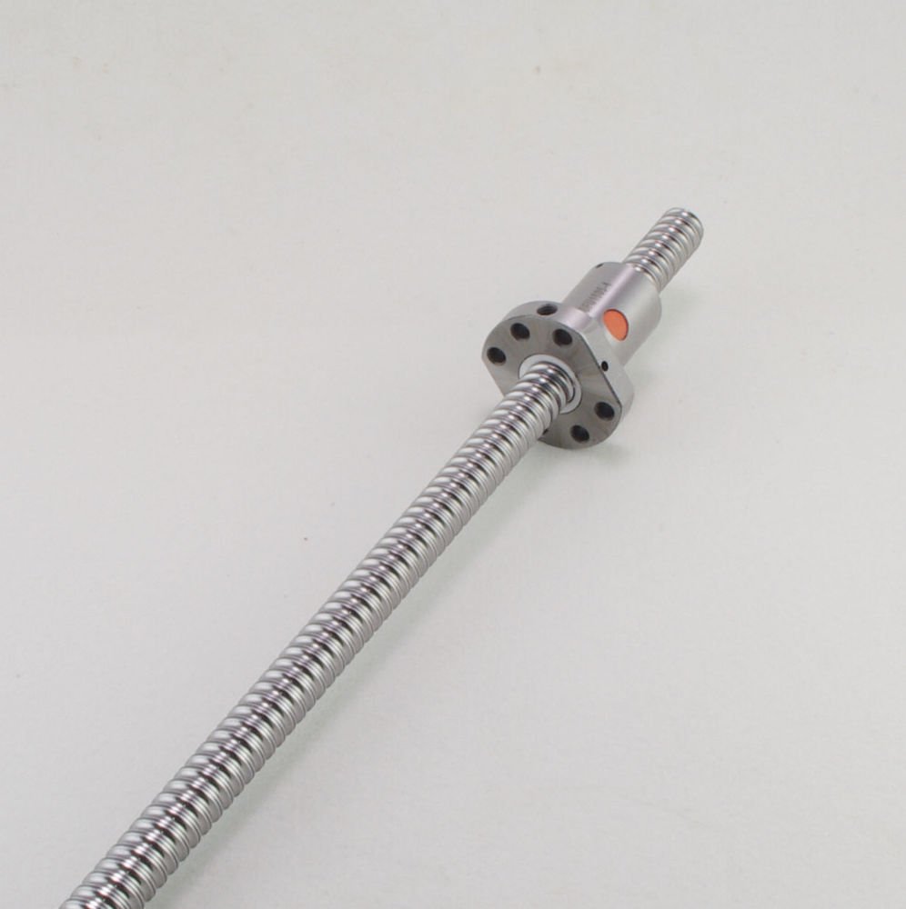 (1)SFU1204 Ball Screw Set Length 200~500mm 12mm Ball Diameter With One Ball Nut