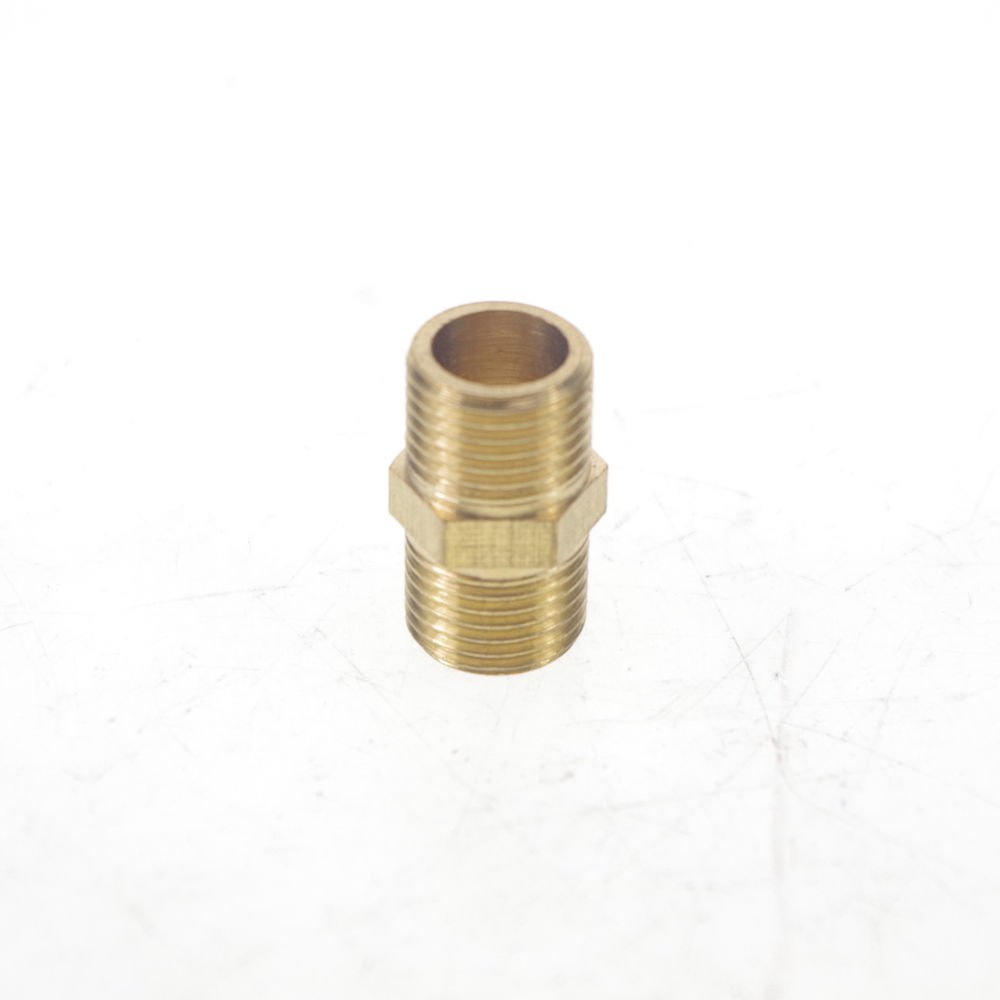 5PCS 1/8" BSPP Connection straight Male Pipe Brass Adapter Coupler Connector