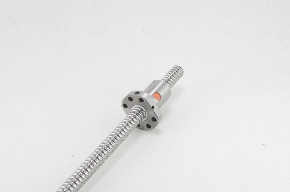 (1)SFU1604 Ball Screw Set Length 200~500mm 16mm Ball Diameter With One Ball Nut