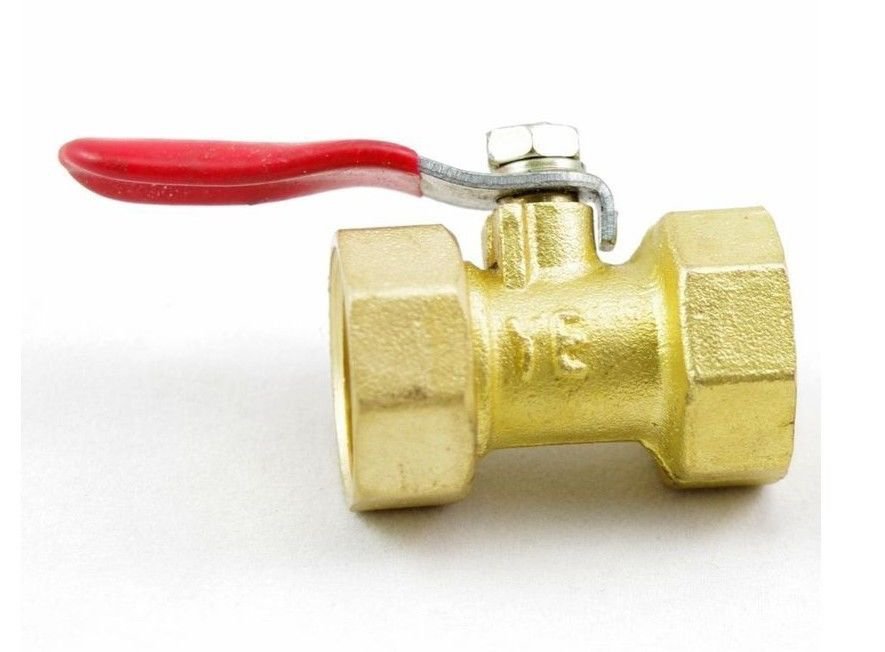 1/4" BSPP Air Female/Female Full Ports Brass Ball Valve