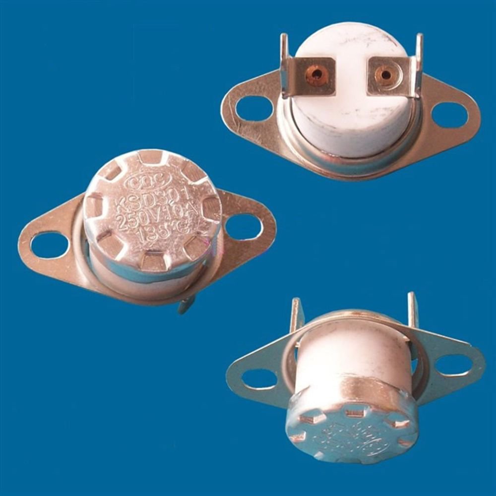 3PCS KSD301 NC 190 Celsius Ceramic Temperature Switch Thermostat Controllor 250V