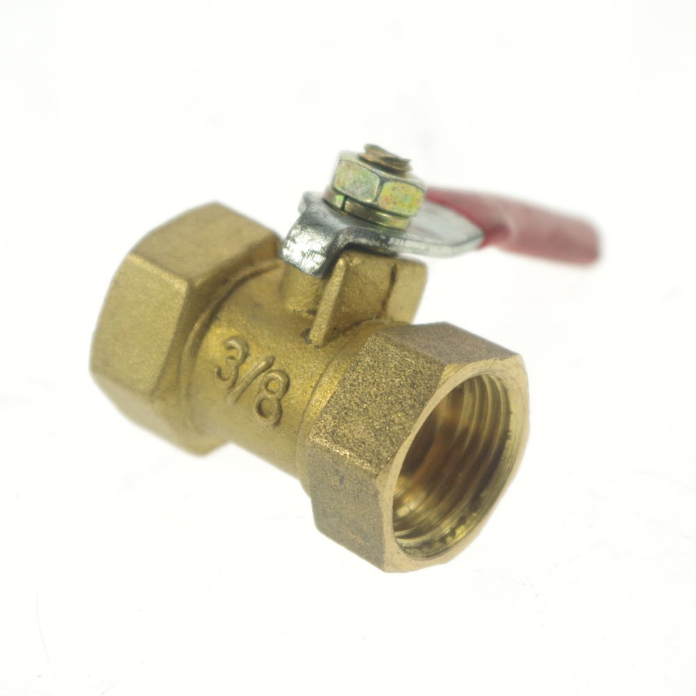 3/8" BSPP Air Female/Female Full Ports Brass Ball Valve
