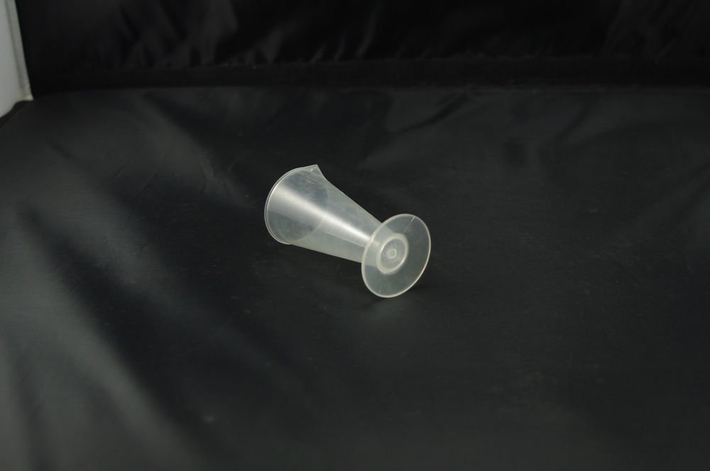 lot10 Conical Graduate Plastic Measuring Cup 50ml Round Base