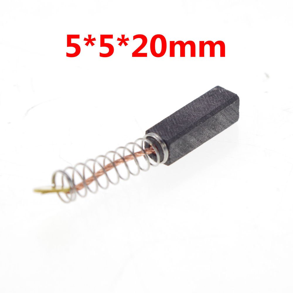 50 pcs Replacement Makita Motor Carbon Brushes 5mm x 5mm x 20mm