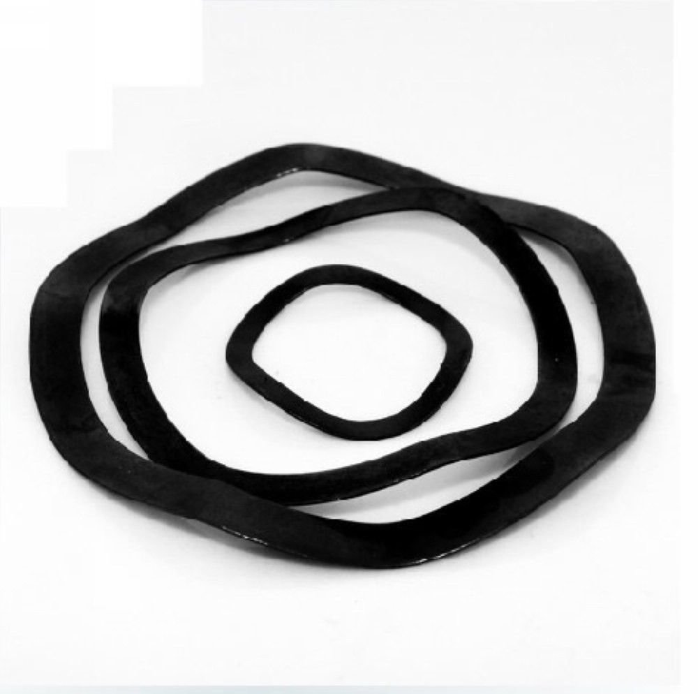 (25) Metric Iron Wave Washers Elastic Washer M98(ID) x108(OD) x 0.5mm Thick
