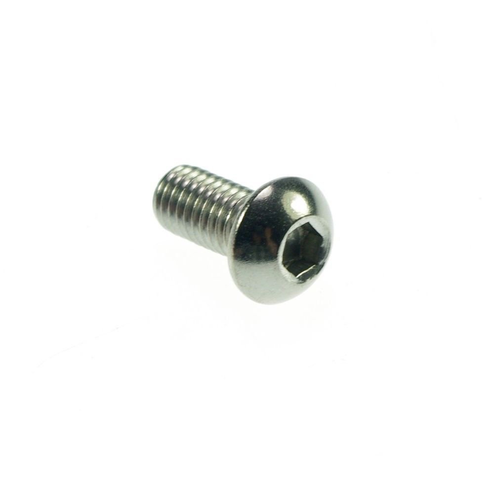 (100) Metric Thread M3*20mm Stainless Steel inside Round Hexagon Bolts Screws