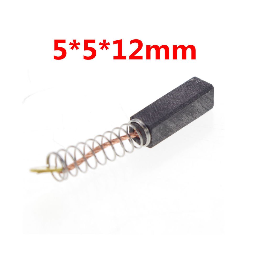 100 pcs Replacement Makita Motor Carbon Brushes 5mm x 5mm x 12mm