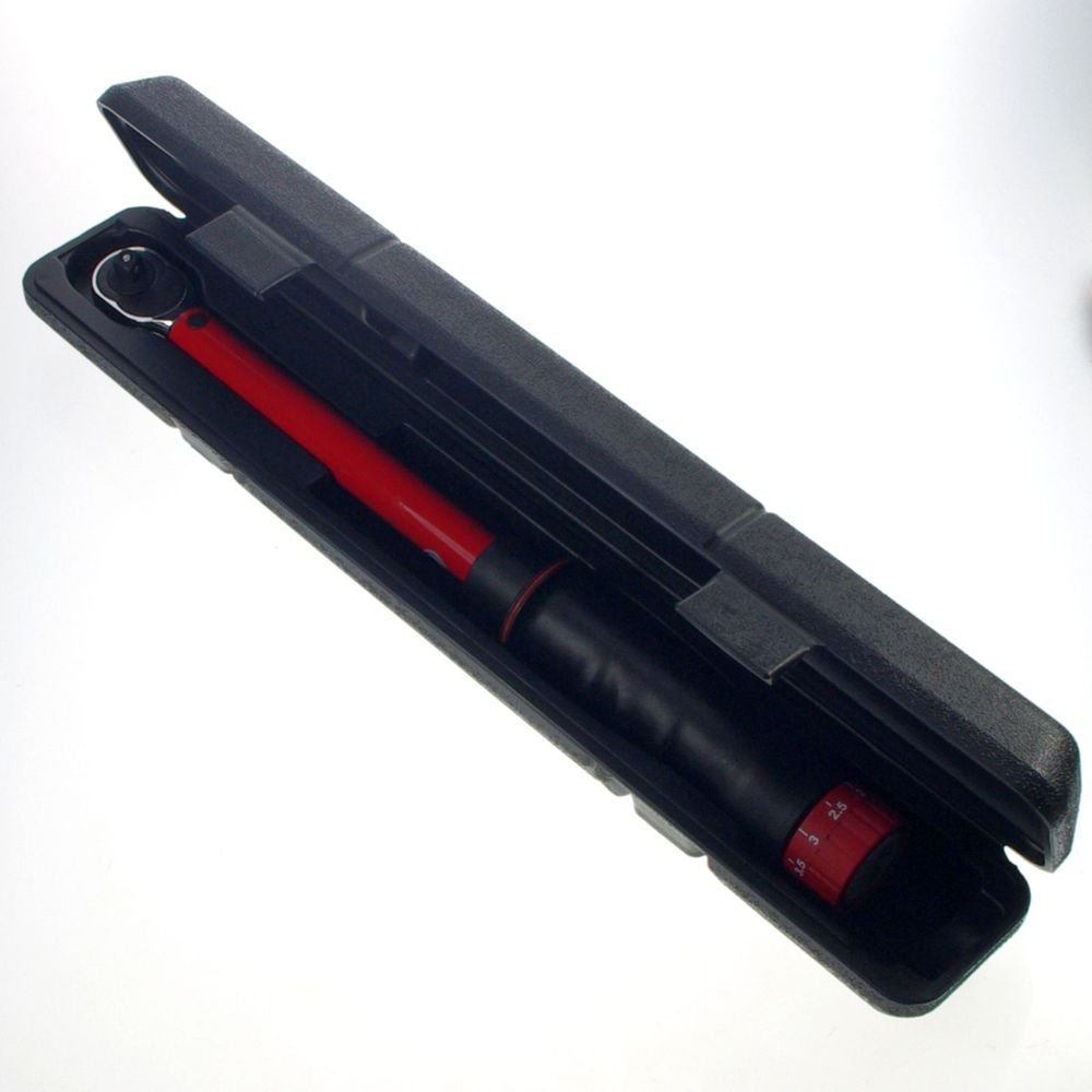 3/8" Red Black Bike Car Drive Click stop Torque wrench 10 ~ 60 N Made In Taiwan