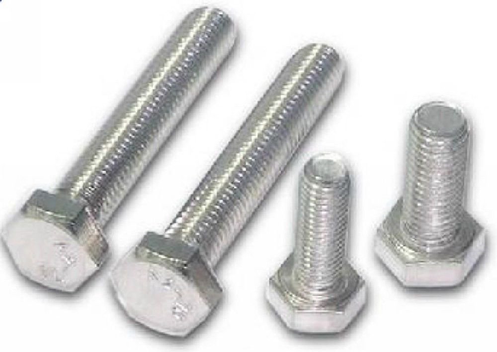 50PCS Metric Thread M6*65mm Stainless Steel Outside Hex Screw Bolts