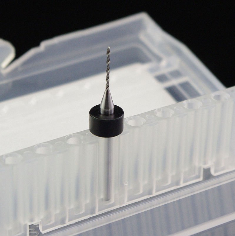 (10) 1.2mm (0.0472") PCB Print Circuit Board Drill Bits CNC Engraving Tungten