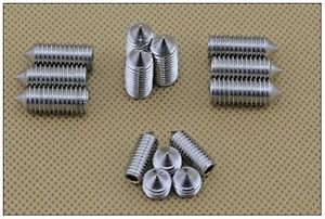 (100) M6*8mm 304 Stainless steel Hex Socket Set Screw grub screw Cusp head