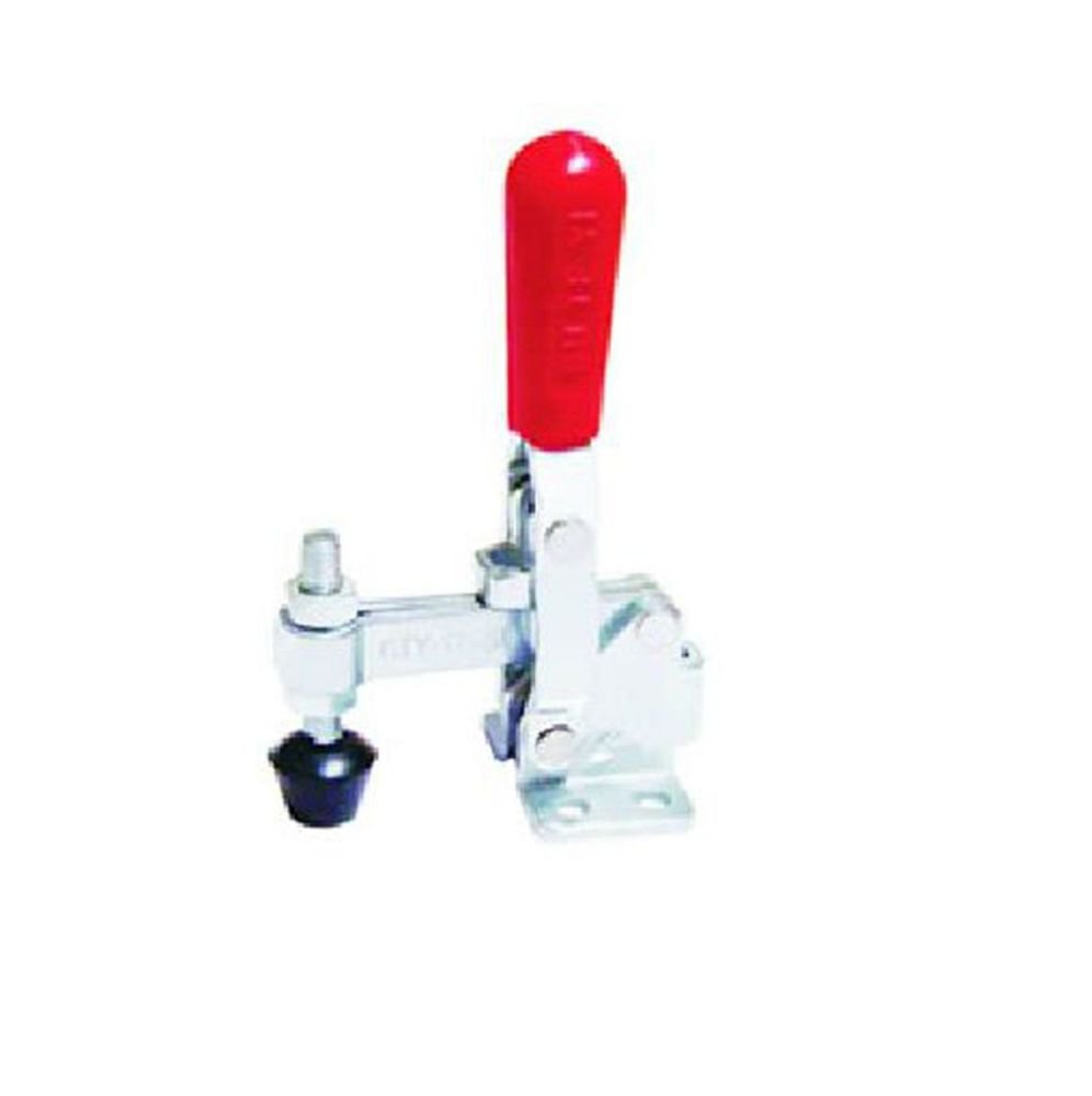 92Kg Quick Holding Capacity Short Bar Flanged Housing Vertical Toggle Clamp