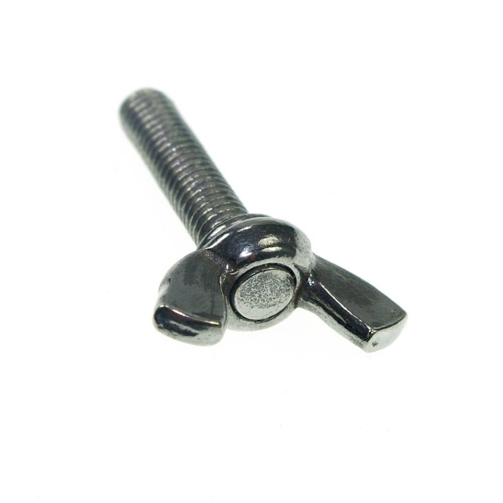(10) Metic M6x25mm 1.0mm Pitch Wing Bolt Butterfly Bolt Screws Freeship