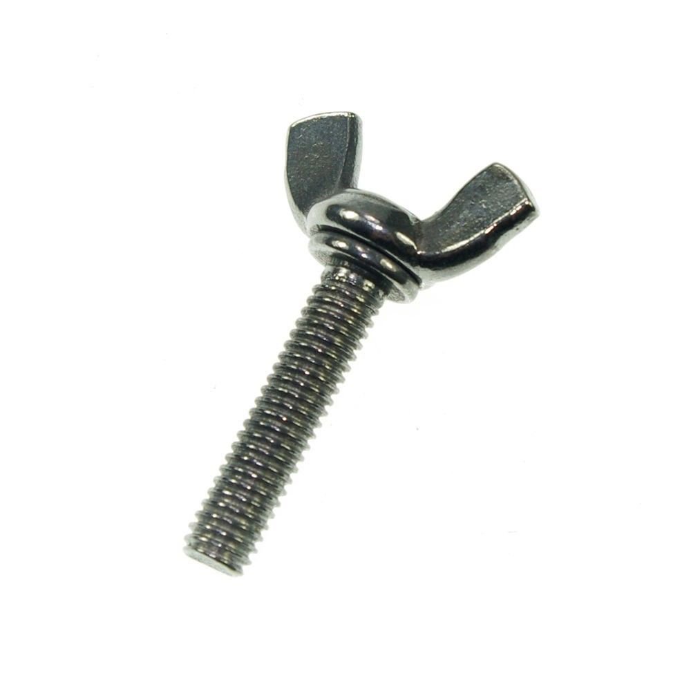 (10) Metic M6x12mm 1.0mm Pitch Wing Bolt Butterfly Bolt Screws Freeship