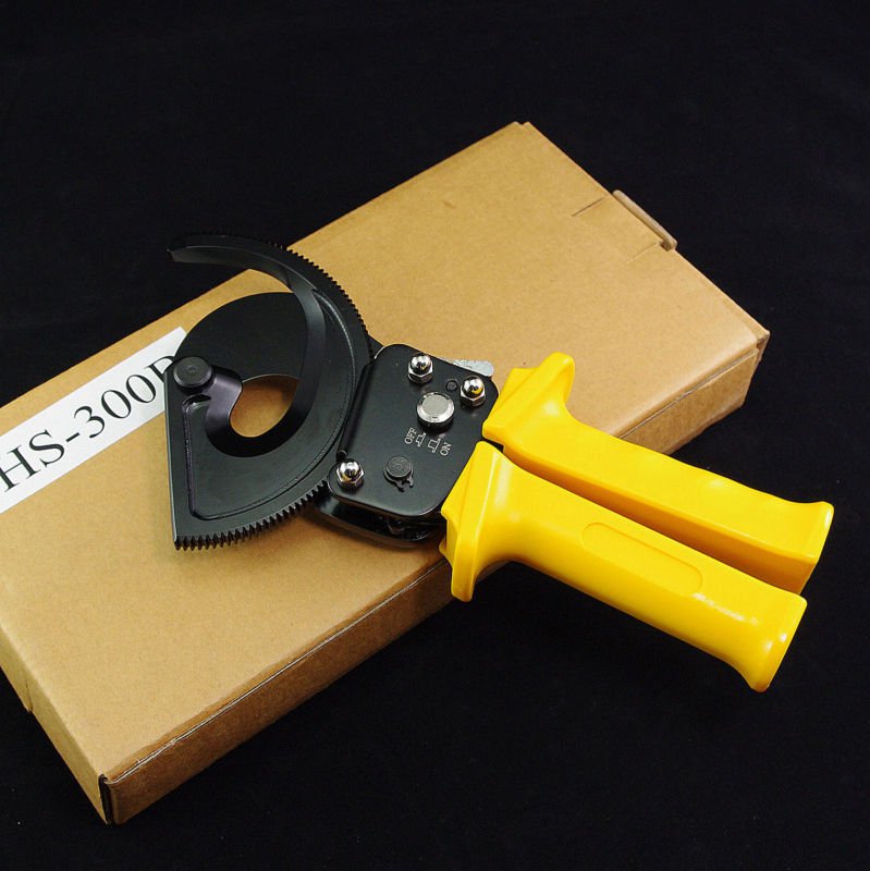 New Ratchet Cable Cutter Cut Up To 300mm2 Wire Cutter