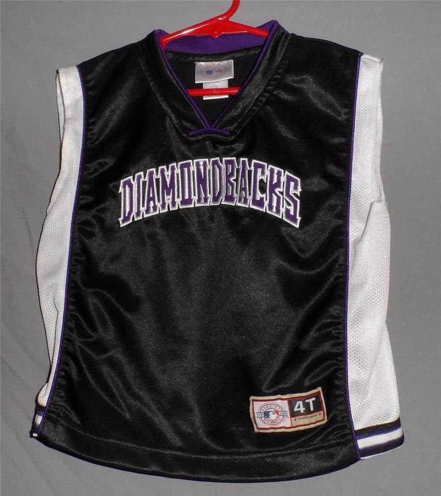 Arizona Diamond Backs DiamondbacksToddler 4T Genuine Merchandise Black Tank top