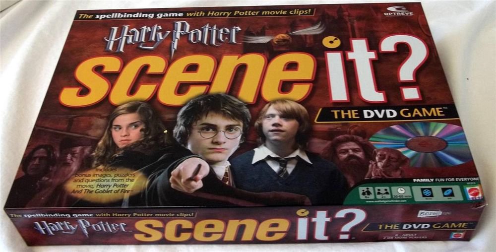 Harry Potter Scene it? The DVD Game 1st Edition 2005 Movie Clips Collectible
