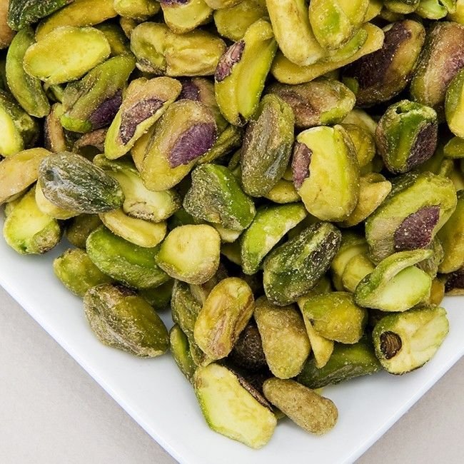 PISTACHIOS SHELLED KERNELS RAW UNSALTED, 1LB