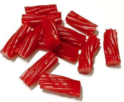 Kookaburra Red Australian Licorice candy 15.4 lb cs