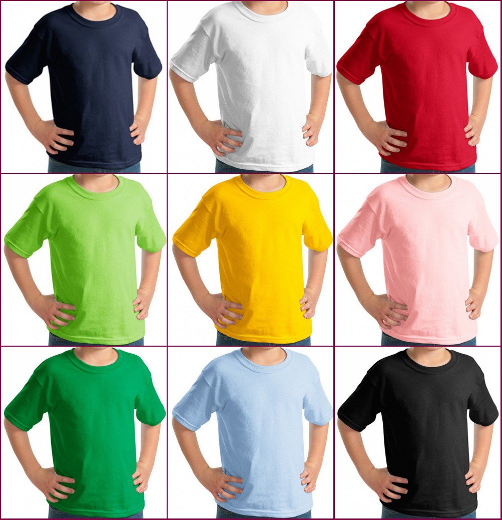 Multicolor high quality kid's Ultra Cotton Adult T-Shirt xs-xl YF41