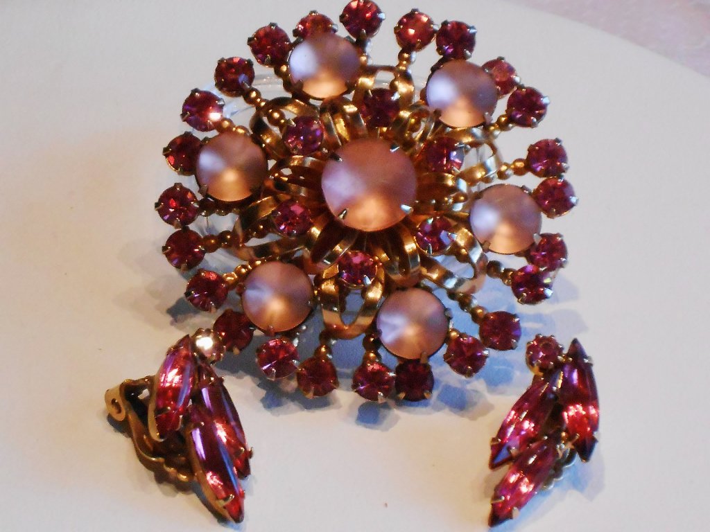 Pink Brooch and Coordinating ERs