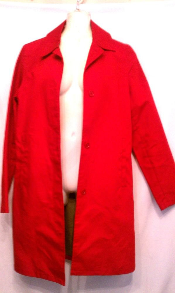 Old Navy Xsmall Coat Red Cotton Long Fall Winter Ski Holiday Christmas