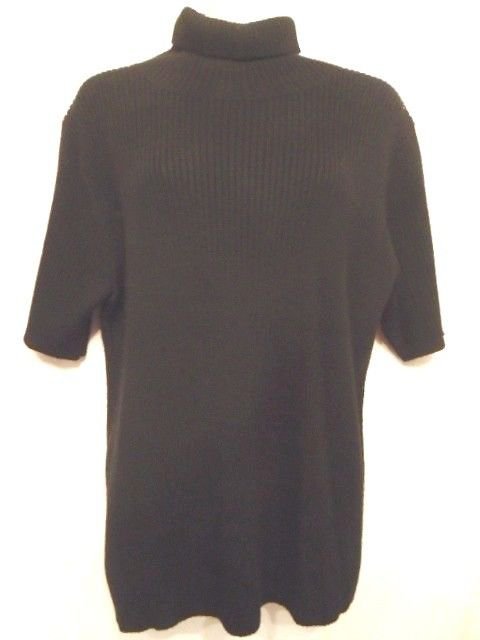 Jessica Holbrook easycare large Turtle Neck Merino Wool Sweater