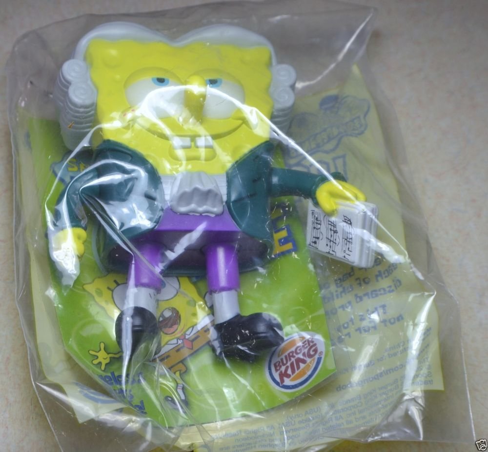 Spongebob Squarepants Lost In Time Bach New Unopened Burger King