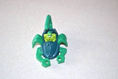 Marvel Comics Scorpion Vehicle Moving Tail 3"