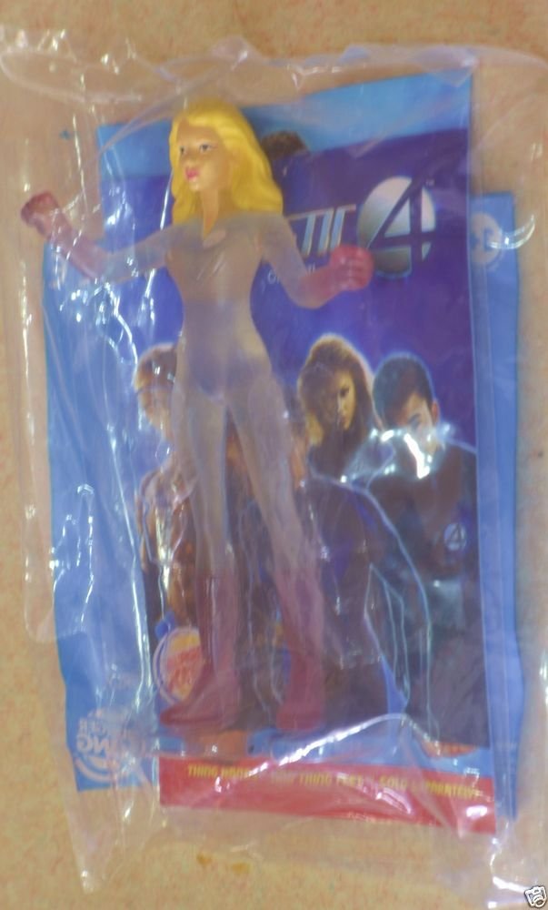 Fantastic Four Invisible Woman New Unopened Burger King