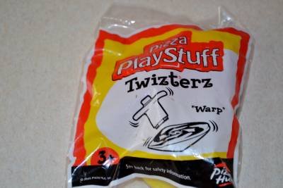 Twizterz Warp Spinning Top New Unopened 2000 Pizza Hut Play Stuff 3+