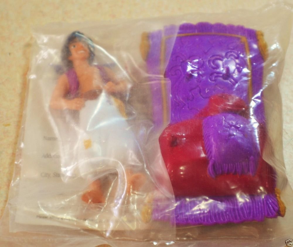 Disney Aladdin & the Magic Carpet New Unopened Burger King 3+ Action Figure
