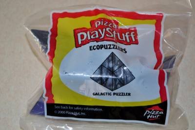Ecopuzzlers Galactic Puzzler New Unopened 2000 Pizza Hut Play Stuff 3+