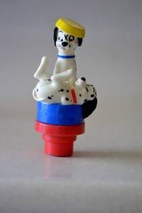 101 Dalmatians Disney Two-Tone & Lucky Rubber Stamp 4"