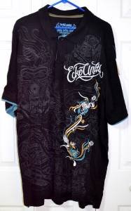 Ecko Unltd Embroidered Golf/Polo Shirt Mark Ecko Men's Big Size 3XL 100% Cotton