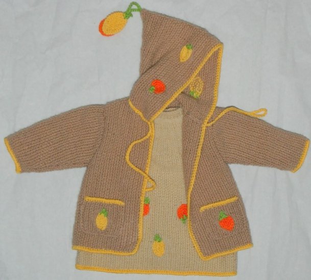 brown knit wear