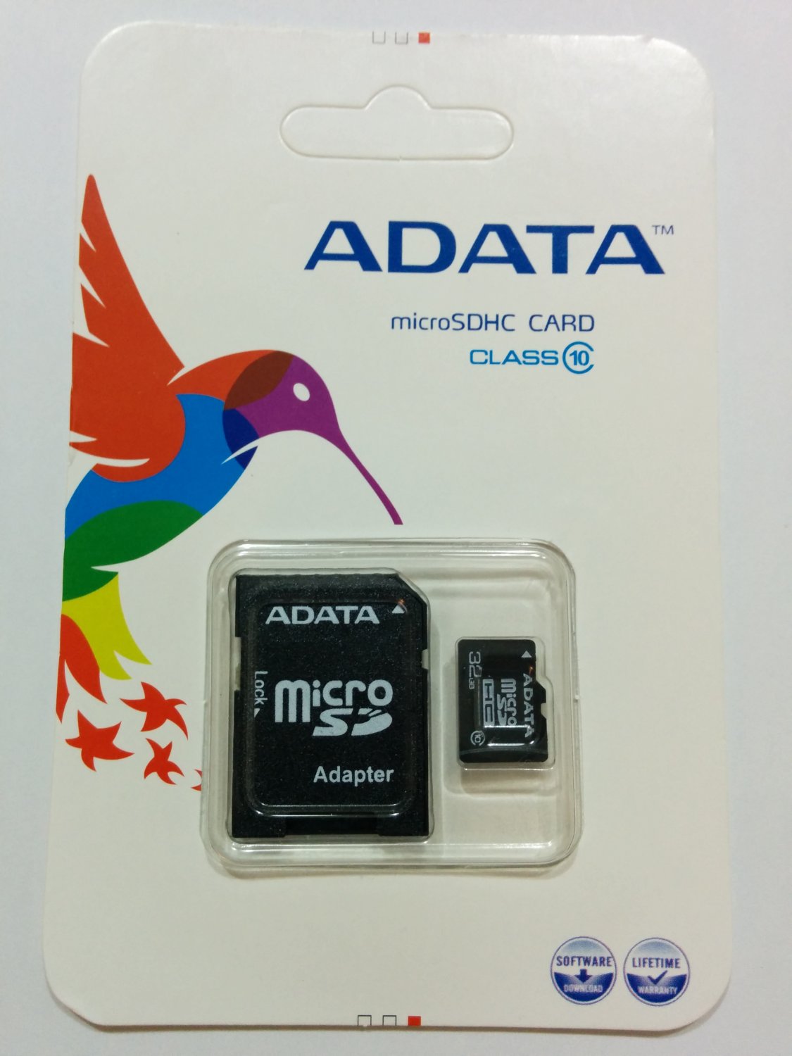 ADATA 32GB Class 10 Micro SD TF Memory Card SDHC with Adapter Retail Package