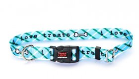 TuffLock Blue Treats Collar- Small