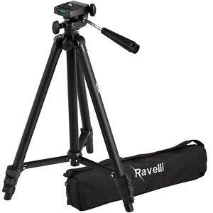 Ravelli APLT2 50" Light Weight Aluminum Alloy Tripod with Bag