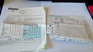UNCUT McCall's Sewing Pattern #6020 - Pull over Top Size GIRLS 8 10 12