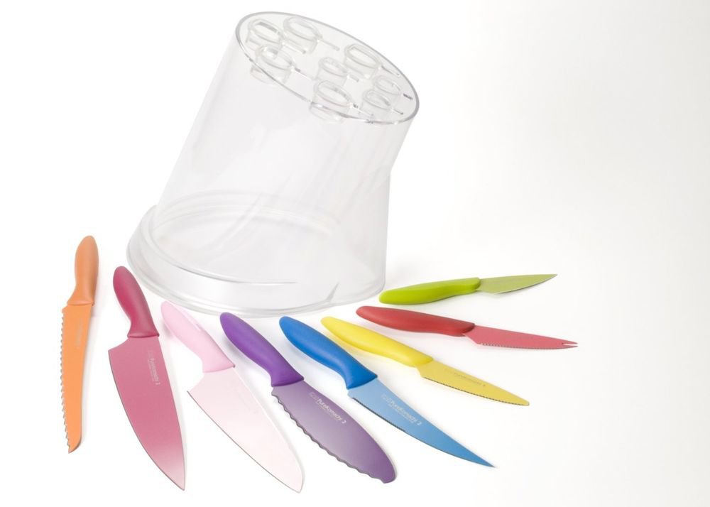 Pure Komachi 2 Series 9-Piece Knife Set with Block....