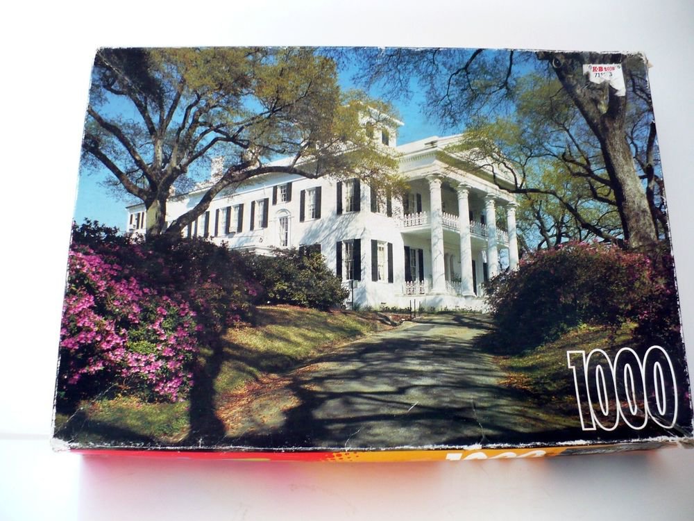 1000 Piece Rose Art Jigsaw Puzzle - Stanton Hall - Gift Idea