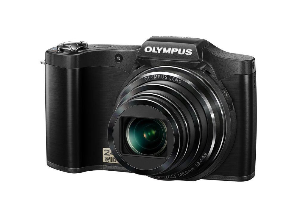 Olympus SZ-12 14 MP Digital Camera with 24x Wide-Angle Zoom (Black)