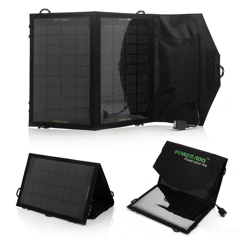 Anker 8W Solar Panel Fold Single-port Solar Charger for 5V USB Devices